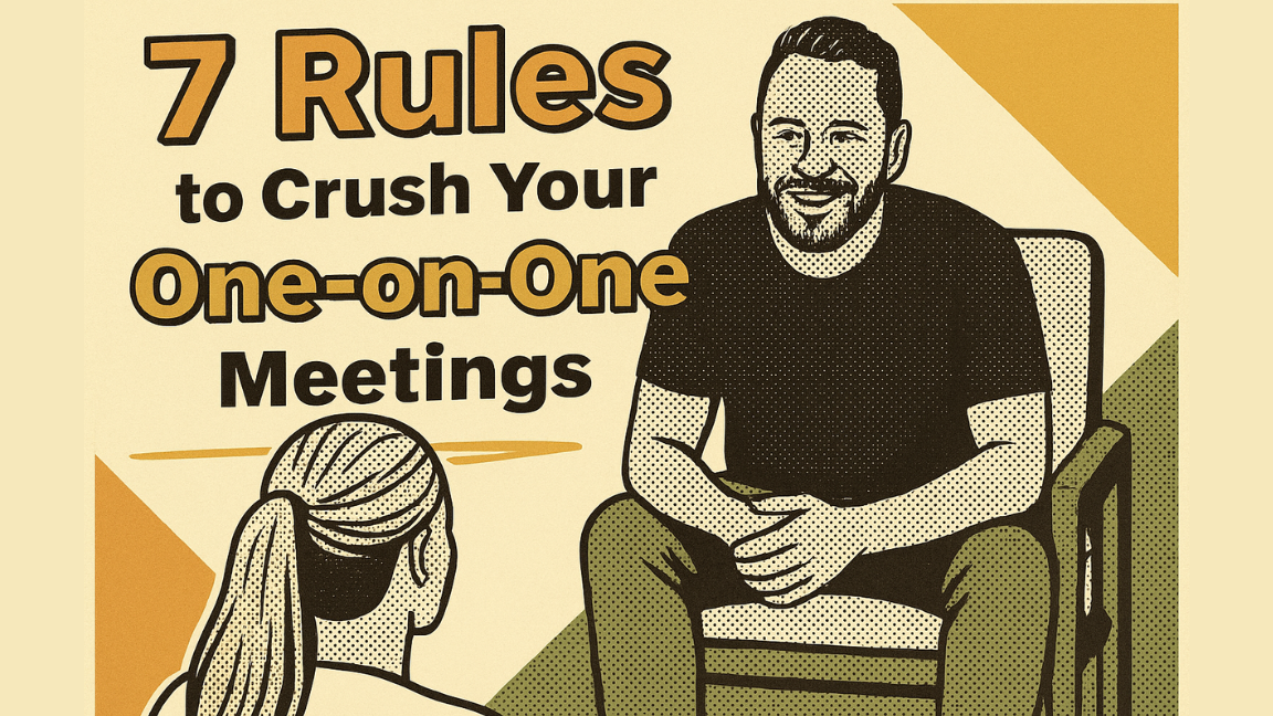one-on-one meetings